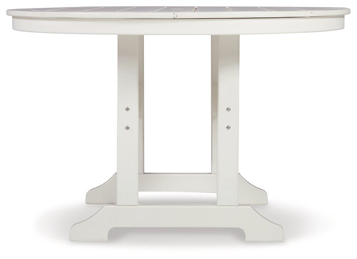 Crescent Luxe Outdoor Dining Table - Yulissa Home Furnishings (NJ)