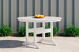 Crescent Luxe Outdoor Dining Table - Yulissa Home Furnishings (NJ)