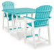 Eisely Outdoor Dining Set - Yulissa Home Furnishings (NJ)