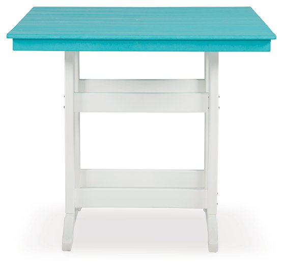 Eisely Outdoor Counter Height Dining Table - Yulissa Home Furnishings (NJ)