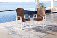 Genesis Bay Outdoor Dining Arm Chair (Set of 2) - Yulissa Home Furnishings (NJ)