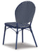 Odyssey Blue Outdoor Table and Chairs (Set of 3) - Yulissa Home Furnishings (NJ)