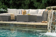 Cherry Point 4-piece Outdoor Sectional Set - Yulissa Home Furnishings (NJ)