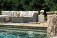 Cherry Point 4-piece Outdoor Sectional Set - Yulissa Home Furnishings (NJ)