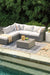 Cherry Point 4-piece Outdoor Sectional Set - Yulissa Home Furnishings (NJ)