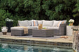 Cherry Point 4-piece Outdoor Sectional Set - Yulissa Home Furnishings (NJ)