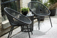 Mandarin Cape Outdoor Table and Chairs (Set of 3) - Yulissa Home Furnishings (NJ)