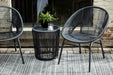 Mandarin Cape Outdoor Table and Chairs (Set of 3) - Yulissa Home Furnishings (NJ)