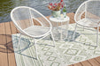 Mandarin Cape Outdoor Table and Chairs (Set of 3) - Yulissa Home Furnishings (NJ)