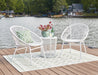 Mandarin Cape Outdoor Table and Chairs (Set of 3) - Yulissa Home Furnishings (NJ)