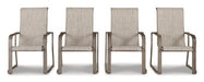 Beach Front Sling Arm Chair (Set of 4) - Yulissa Home Furnishings (NJ)