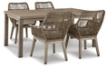 Beach Front Outdoor Dining Set - Yulissa Home Furnishings (NJ)