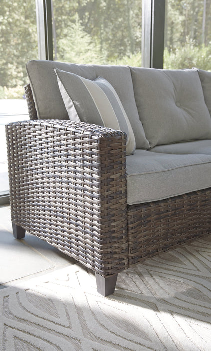 Cloverbrooke 4-Piece Outdoor Conversation Set - Yulissa Home Furnishings (NJ)