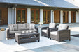 Cloverbrooke 4-Piece Outdoor Conversation Set - Yulissa Home Furnishings (NJ)