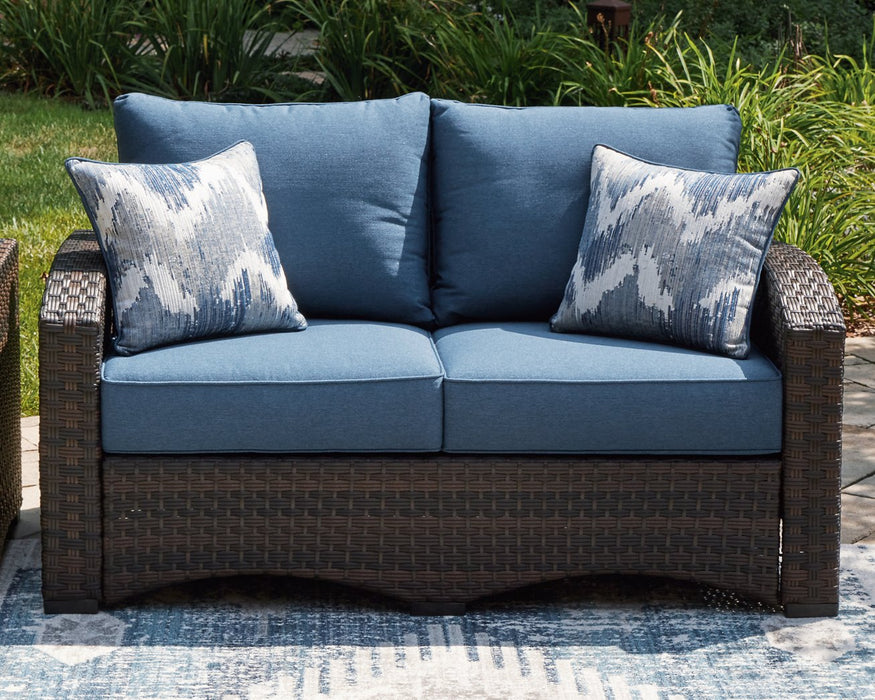 Windglow Outdoor Loveseat with Cushion image