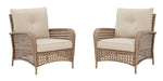 Braylee Lounge Chair with Cushion (Set of 2) - Yulissa Home Furnishings (NJ)