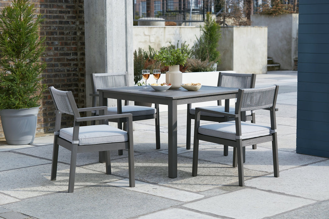 Eden Town Outdoor Dining Set - Yulissa Home Furnishings (NJ)