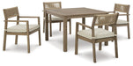 Aria Plains Outdoor Dining Set - Yulissa Home Furnishings (NJ)