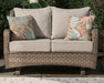 Clear Ridge Outdoor Conversation Set - Yulissa Home Furnishings (NJ)