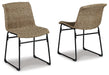 Amaris Outdoor Dining Chair (Set of 2) - Yulissa Home Furnishings (NJ)