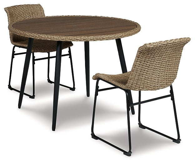 Amaris Outdoor Dining Set - Yulissa Home Furnishings (NJ)