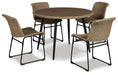 Amaris Outdoor Dining Set - Yulissa Home Furnishings (NJ)