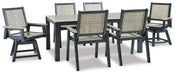 Mount Valley Outdoor Dining Set - Yulissa Home Furnishings (NJ)