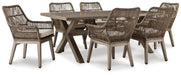 Beach Front Outdoor Dining Set - Yulissa Home Furnishings (NJ)