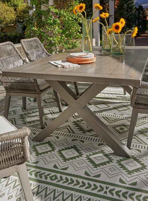 Beach Front Outdoor Dining Table - Yulissa Home Furnishings (NJ)