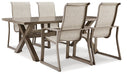 Beach Front Outdoor Dining Set - Yulissa Home Furnishings (NJ)