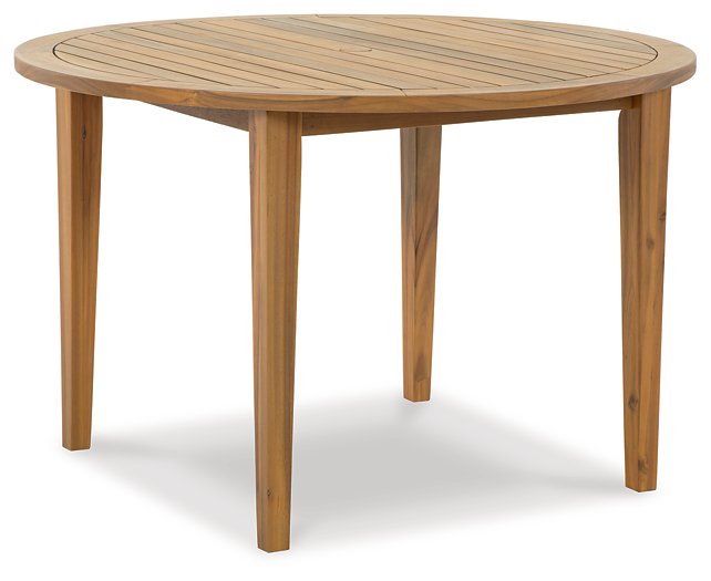 Janiyah Outdoor Dining Table - Yulissa Home Furnishings (NJ)