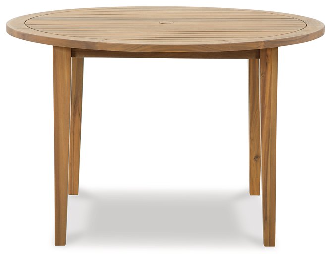 Janiyah Outdoor Dining Table - Yulissa Home Furnishings (NJ)