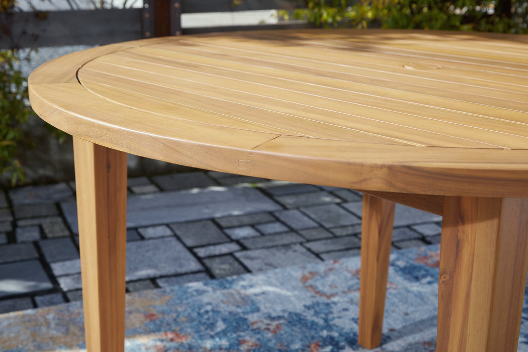 Janiyah Outdoor Dining Table - Yulissa Home Furnishings (NJ)