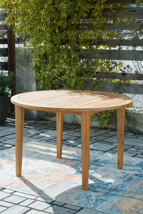 Janiyah Outdoor Dining Table - Yulissa Home Furnishings (NJ)