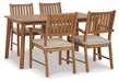 Janiyah Outdoor Dining Set - Yulissa Home Furnishings (NJ)