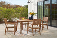 Janiyah Outdoor Dining Set - Yulissa Home Furnishings (NJ)