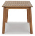 Janiyah Outdoor Dining Table - Yulissa Home Furnishings (NJ)