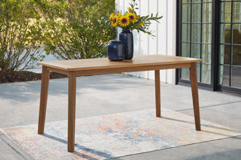 Janiyah Outdoor Dining Table - Yulissa Home Furnishings (NJ)