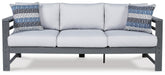 Amora Outdoor Sofa with Cushion - Yulissa Home Furnishings (NJ)