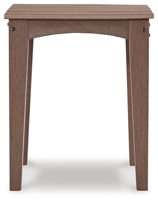 Emmeline Outdoor End Table - Yulissa Home Furnishings (NJ)