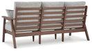 Emmeline Outdoor Sofa with Cushion - Yulissa Home Furnishings (NJ)