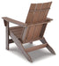 Emmeline 2 Adirondack Chairs with Tete-A-Tete Table Connector - Yulissa Home Furnishings (NJ)