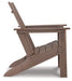 Emmeline 2 Adirondack Chairs with Tete-A-Tete Table Connector - Yulissa Home Furnishings (NJ)