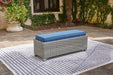 Naples Beach Outdoor Bench with Cushion - Yulissa Home Furnishings (NJ)