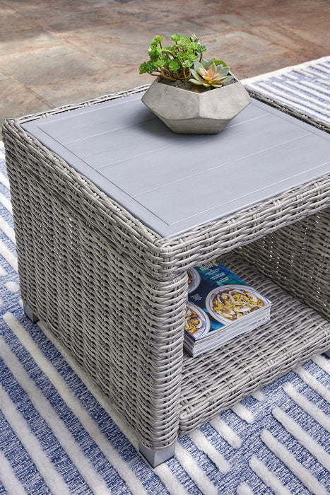 Naples Beach Outdoor End Table - Yulissa Home Furnishings (NJ)