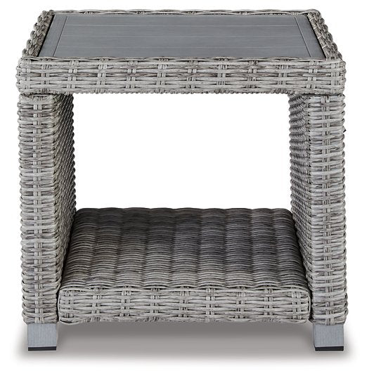 Naples Beach Outdoor End Table - Yulissa Home Furnishings (NJ)