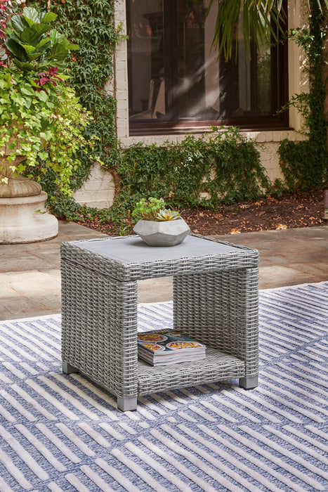 Naples Beach Outdoor End Table - Yulissa Home Furnishings (NJ)