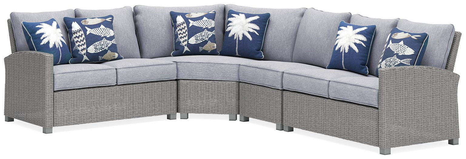 Naples Beach Outdoor Sectional - Yulissa Home Furnishings (NJ)