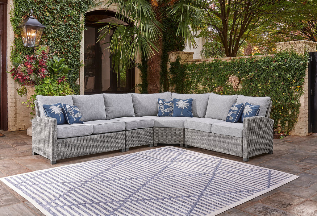 Naples Beach Outdoor Sectional - Yulissa Home Furnishings (NJ)