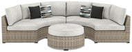 Calworth Outdoor Seating Set - Yulissa Home Furnishings (NJ)